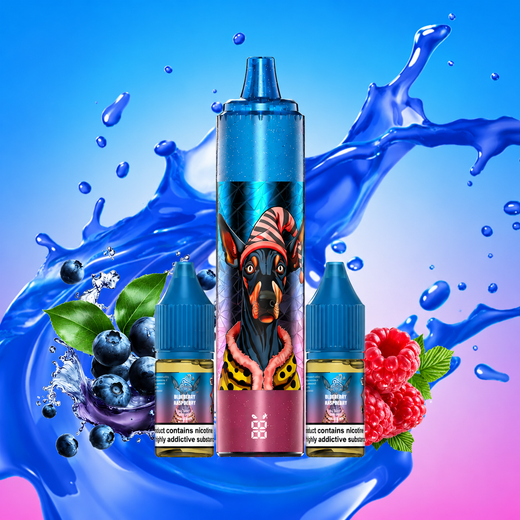 FUMOT ~ Doberman 32K ~ Blueberry Raspberry