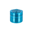 Don't Panic Aluminium Grinder – Türkis – 4-teilig, 55 mm