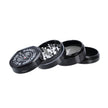 Don't Panic Aluminium Grinder – Schwarz – 4-teilig, 55 mm