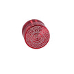 OHIA Classic Maya Aluminium Grinder – Rot – 4-teilig, 50 mm