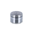 OHIA Classic Maya Aluminium Grinder – Silber – 4-teilig, 50 mm