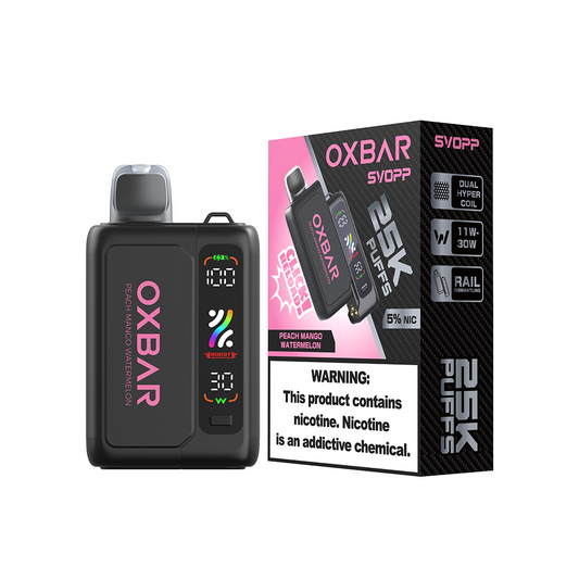 Oxbar Svopp ~ Peach Mango Watermelon (Pod-System) (25k) (2%)