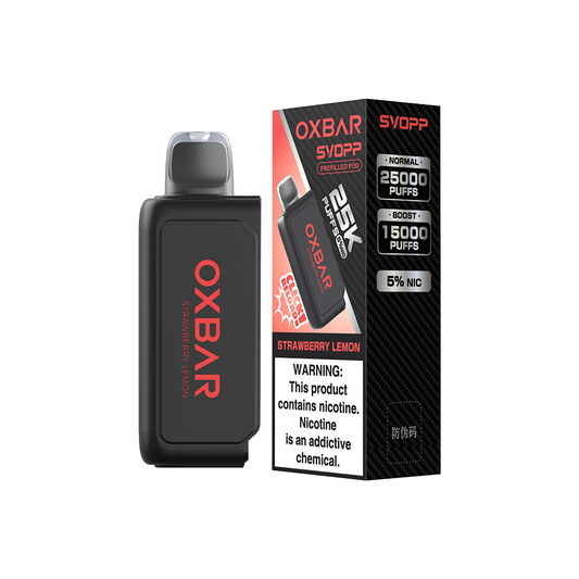 Oxbar Svopp ~ Strawberry Lemon (Pod-System) (25k) (2%)