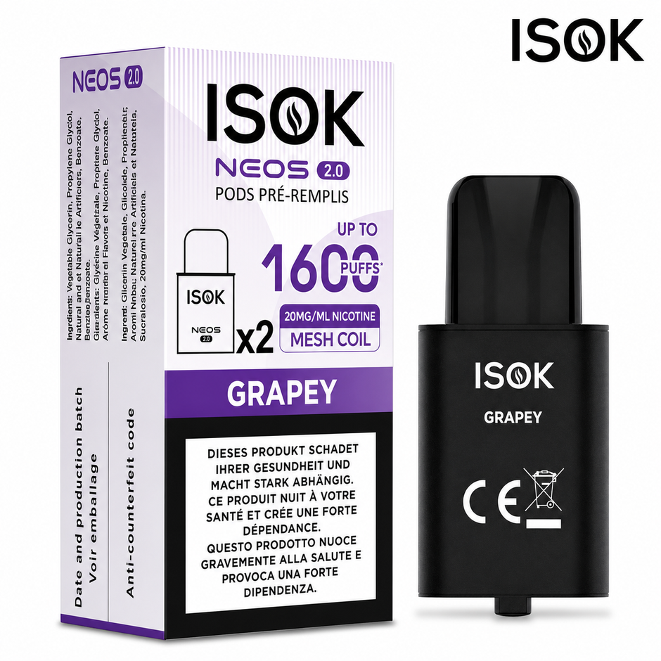 ISOK ~ Nachfüllung Neos 2.0 ~ Grapey