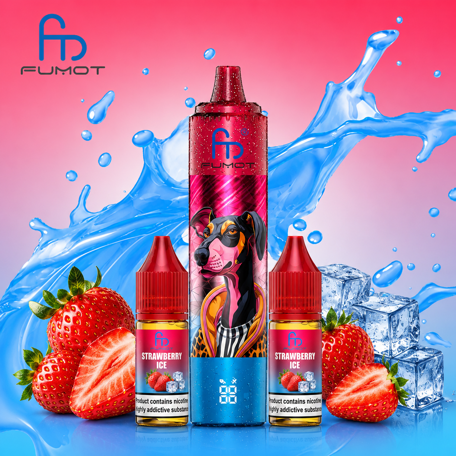 FUMOT ~ Doberman 32K ~ Strawberry Ice