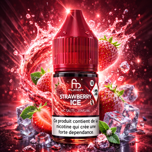 Fumot ~ RandM 10 ml - 20 mg/ml ~ Strawberry Ice