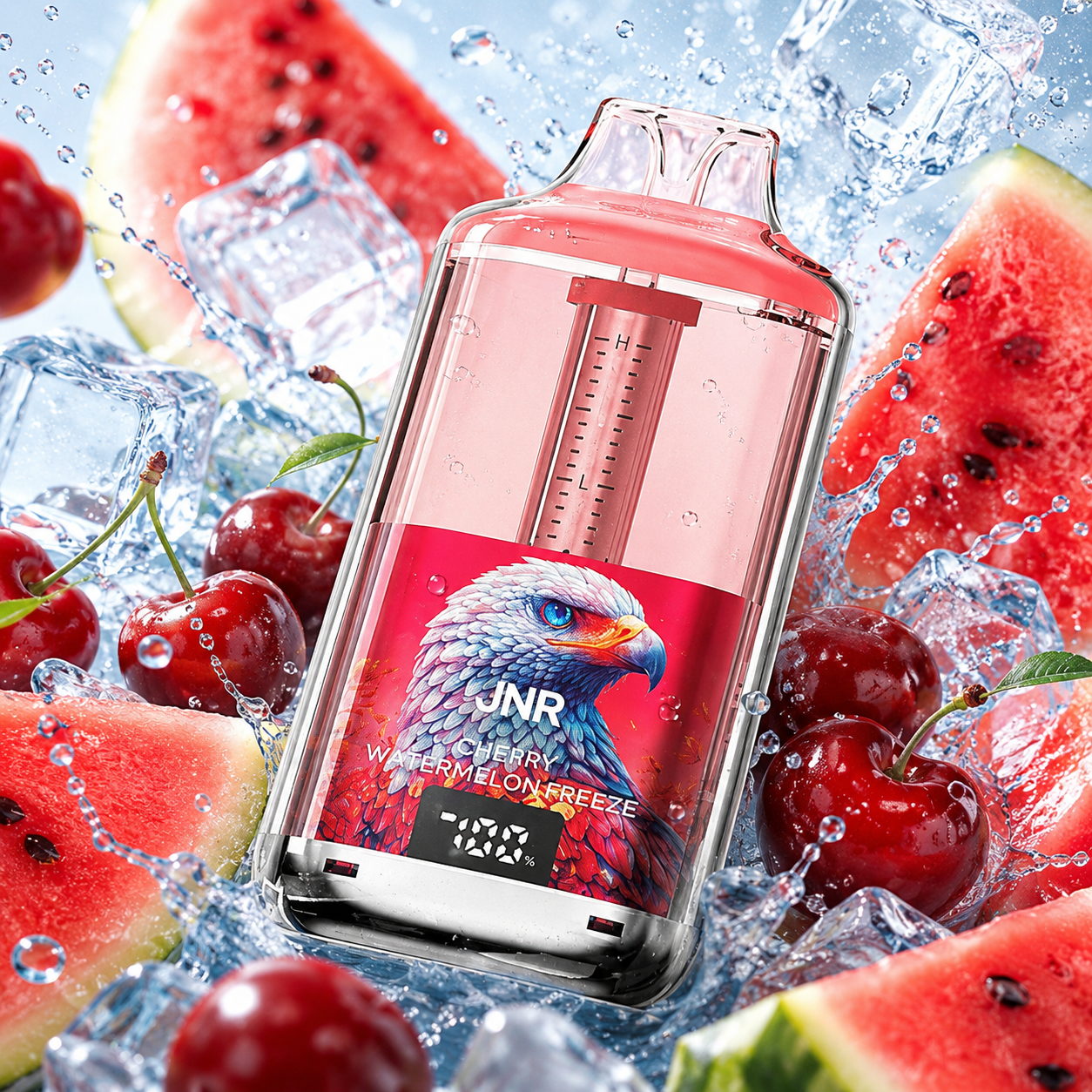 JNR ~ Falcon Gem+ 30k ~ Cherry Watermelon Freeze