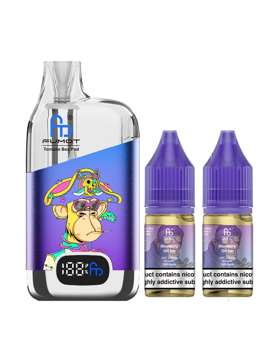 Fumot ~ Tornado Box 50K ~ Blueberry on Ice