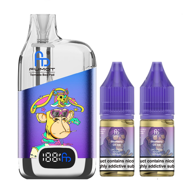 Fumot ~ Tornado Box 50K ~ Blueberry on Ice