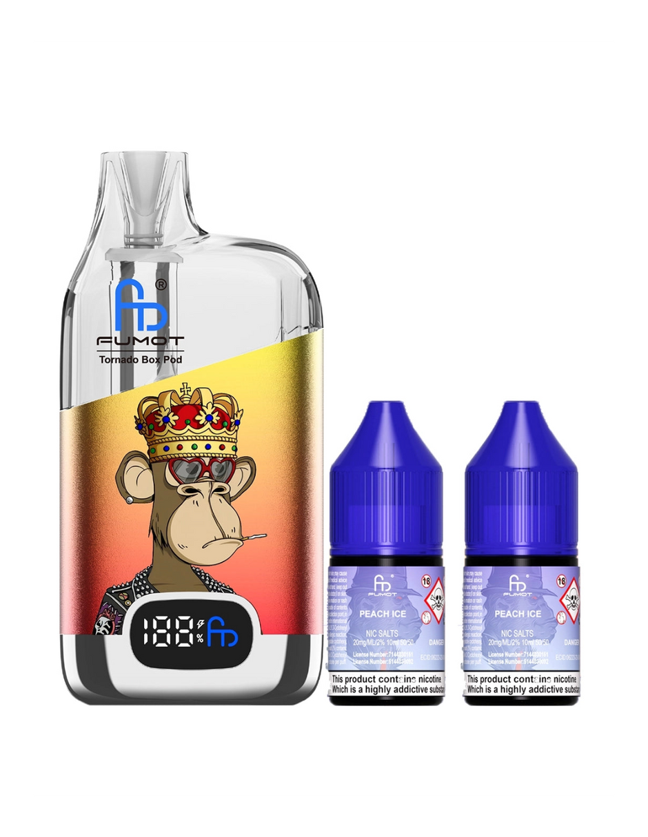 Fumot ~ Tornado Box 50K ~ Peach Ice
