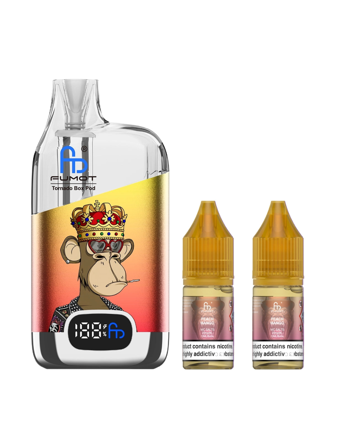 Fumot ~ Tornado Box 50K ~ Peach Mango