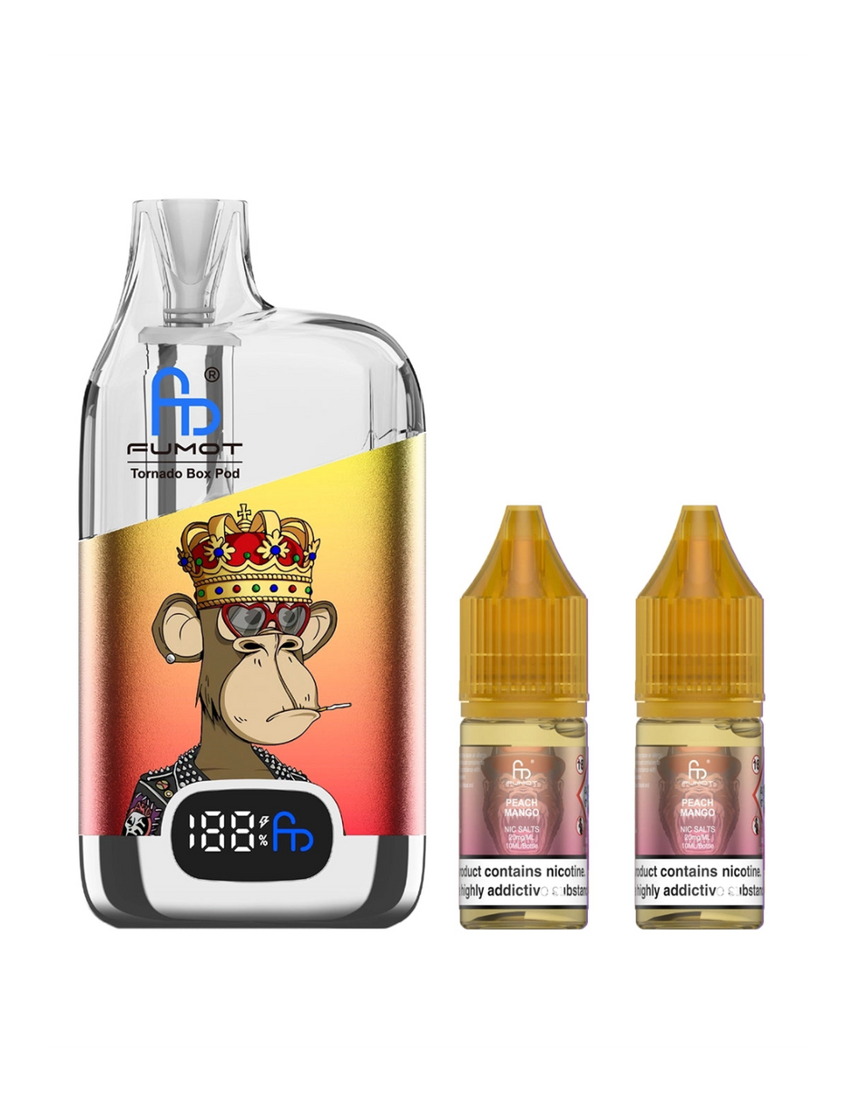 Fumot ~ Tornado Box 50K ~ Peach Mango