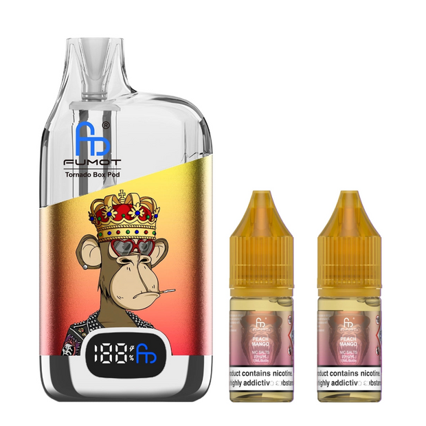 Fumot ~ Tornado Box 50K ~ Peach Mango