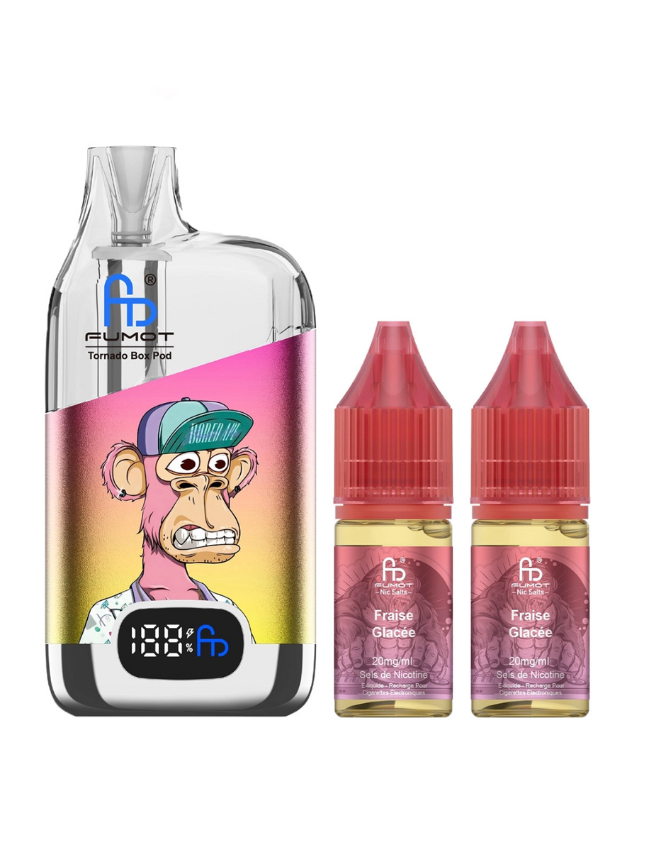 Fumot ~ Tornado Box 50K ~ Strawberry Ice