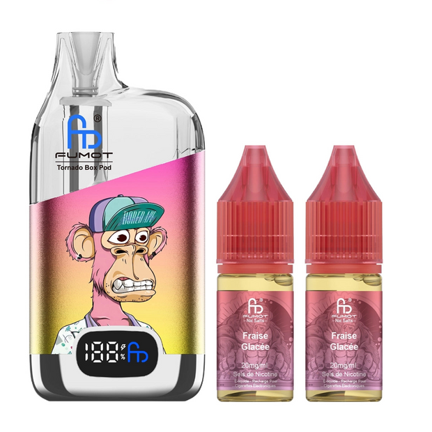 Fumot ~ Tornado Box 50K ~ Strawberry Ice