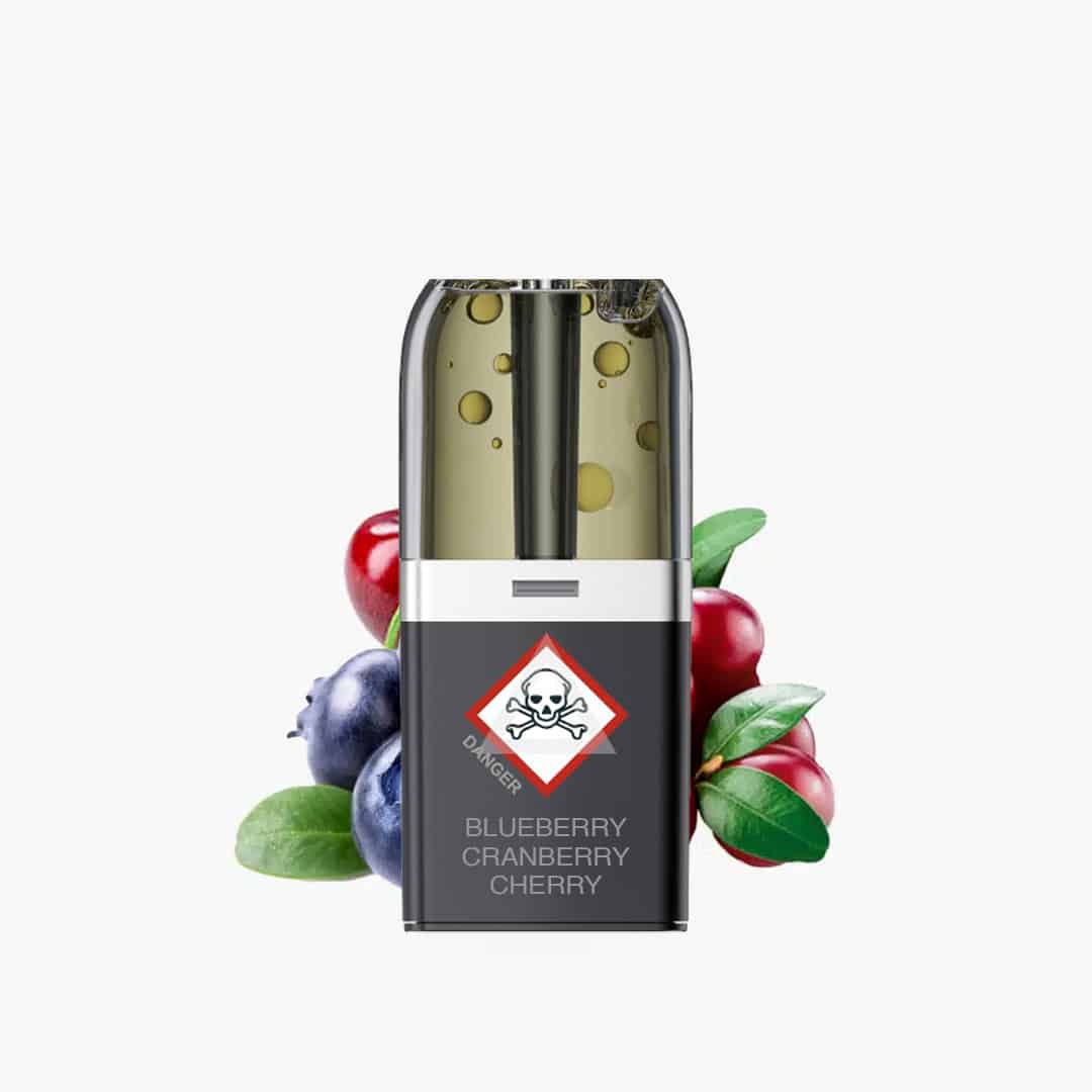 Vozol ~ Neon Plug Max ~ Blueberry Cranberry Cherry (Liquid Pods)