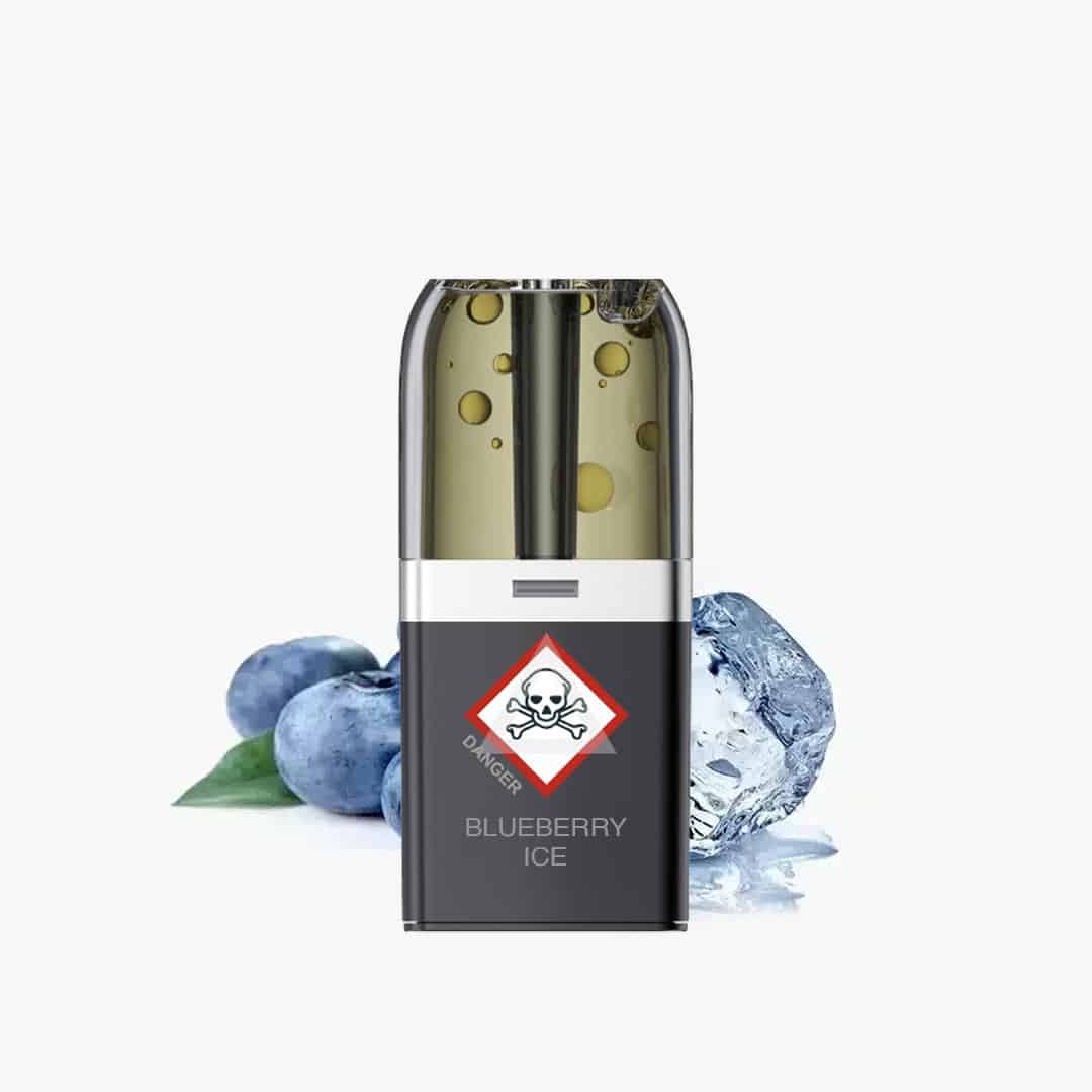 Vozol ~ Neon Plug Max ~ Blueberry Ice (Liquid Pods)