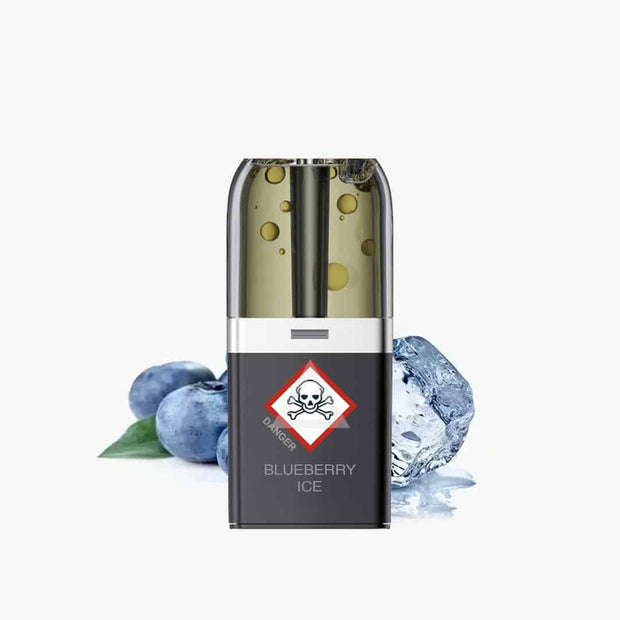 Vozol ~ Neon Plug Max ~ Blueberry Ice (Liquid Pods)