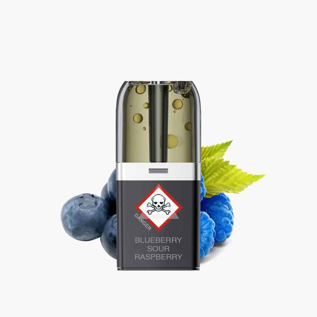 Vozol ~ Neon Plug Max ~ Blueberry Sour Raspberry (Liquid Pods)