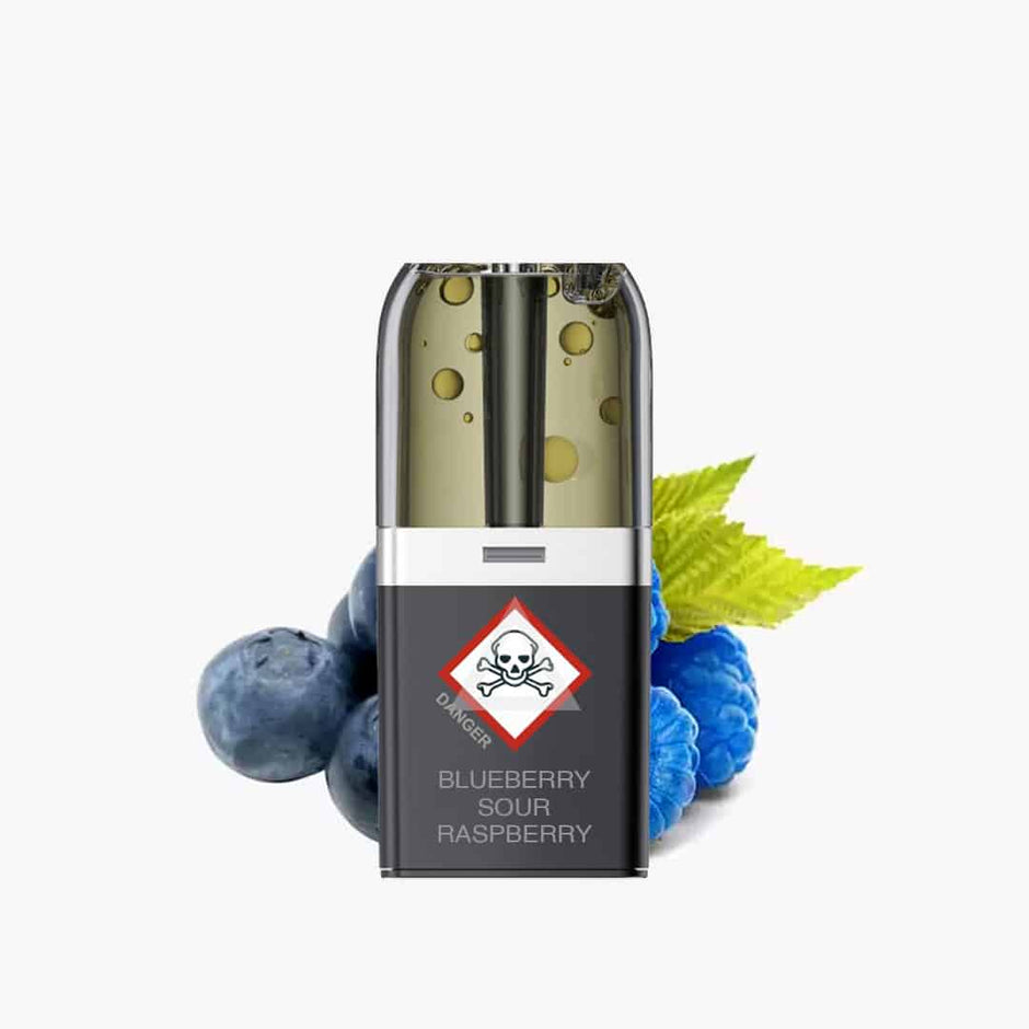 Vozol ~ Neon Plug Max ~ Blueberry Sour Raspberry (Liquid Pods)