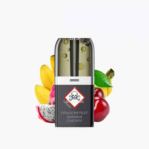 Vozol ~ Neon Plug Max ~ Dragonfruit Banana Cherry (Liquid Pods)