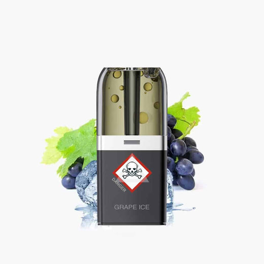 Vozol ~ Neon Plug Max ~ Grape Ice (Liquid Pods)