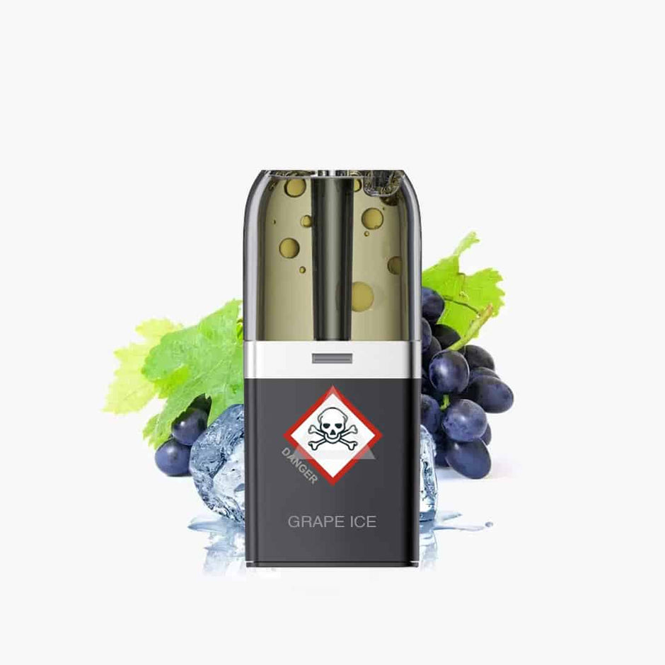 Vozol ~ Neon Plug Max ~ Grape Ice (Liquid Pods)