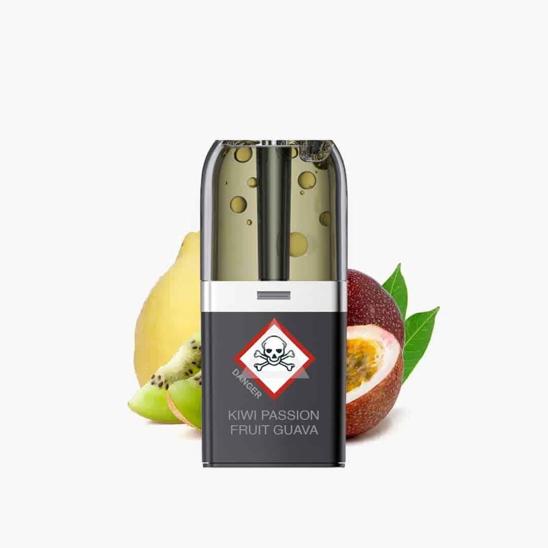 Vozol ~ Neon Plug Max ~ Kiwi Passionfruit Guava (Liquid Pods)