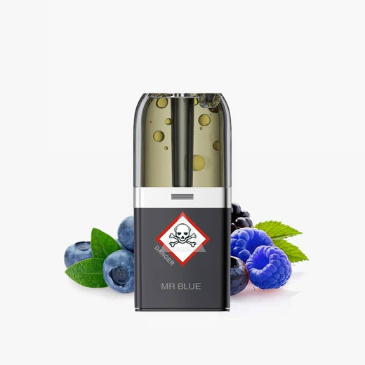 Vozol ~ Neon Plug Max ~ Mr. Blue (Liquid Pods)