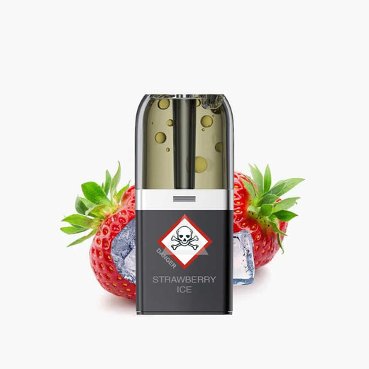 Vozol ~ Neon Plug Max ~ Strawberry Ice (Liquid Pods)